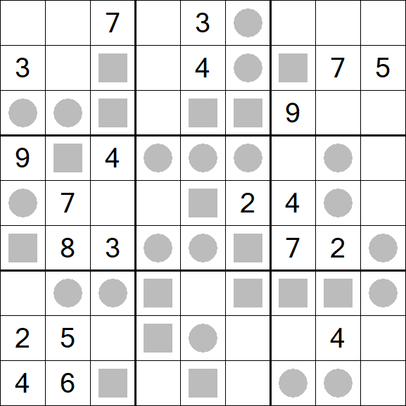 Even-Odd Sudoku - Difficile