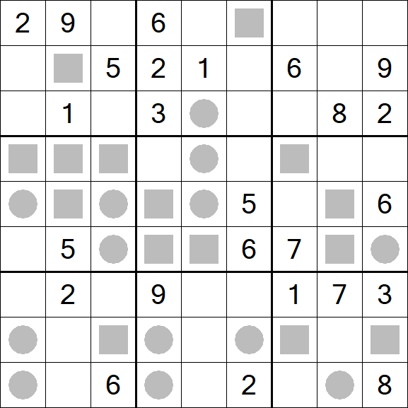 Even-Odd Sudoku - Difficile
