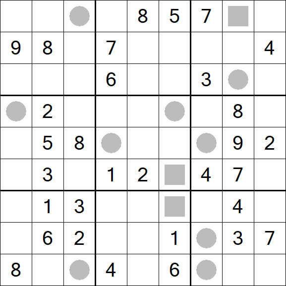 Even-Odd Sudoku - Difficile