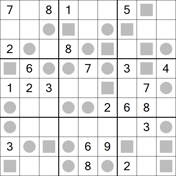 Even-Odd Sudoku - Difficile
