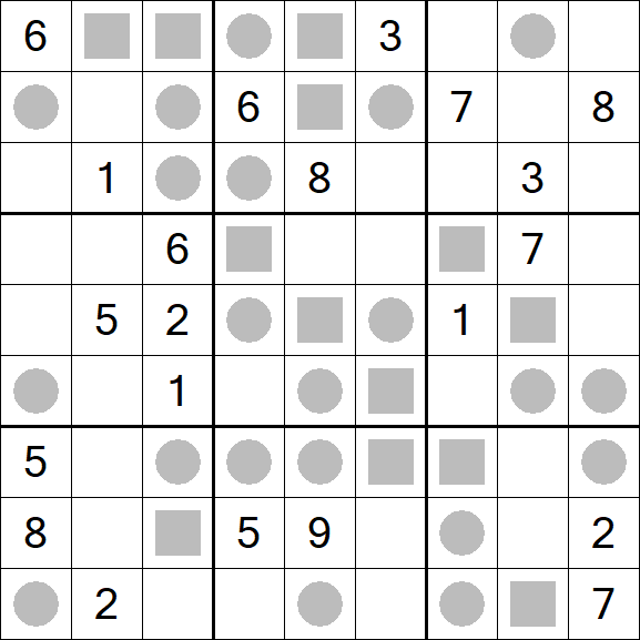 Even-Odd Sudoku - Difficile