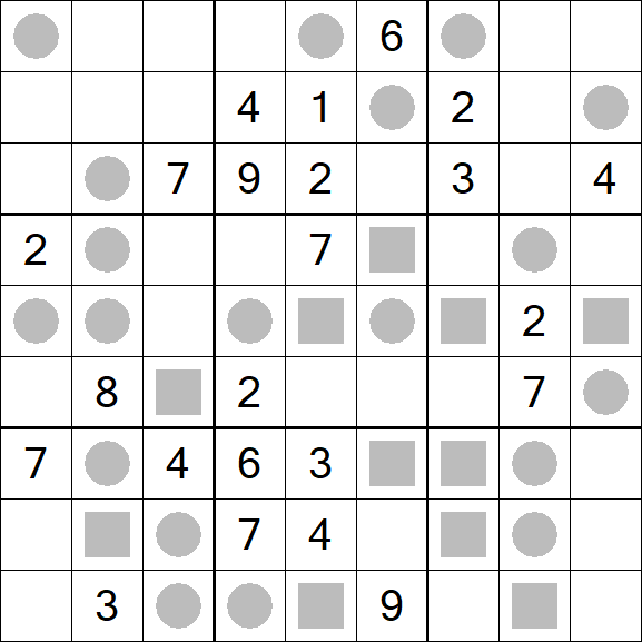 Even-Odd Sudoku - Difficile