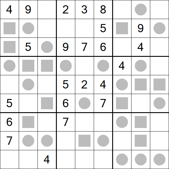 Even-Odd Sudoku - Difficile