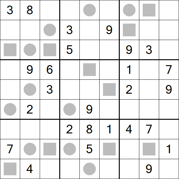 Even-Odd Sudoku - Difficile