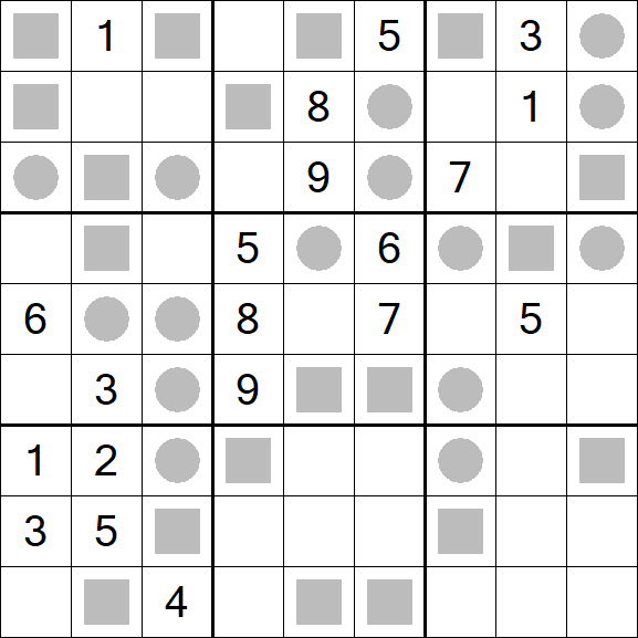 Even-Odd Sudoku - Difficile
