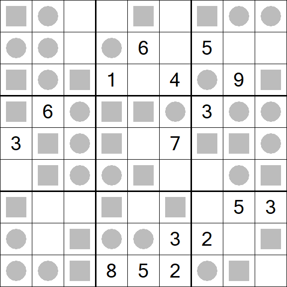 Even-Odd Sudoku - Difficile