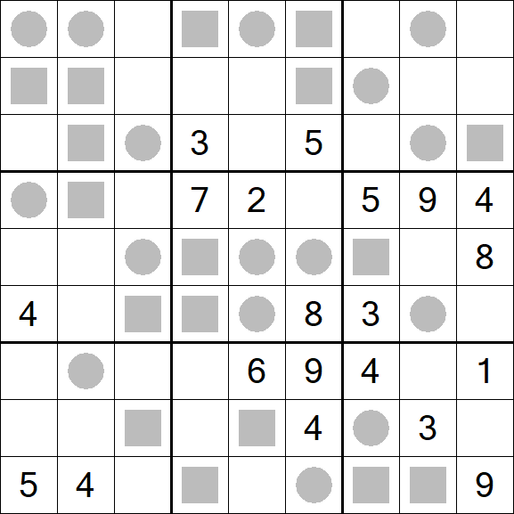 Even-Odd Sudoku - Difficile