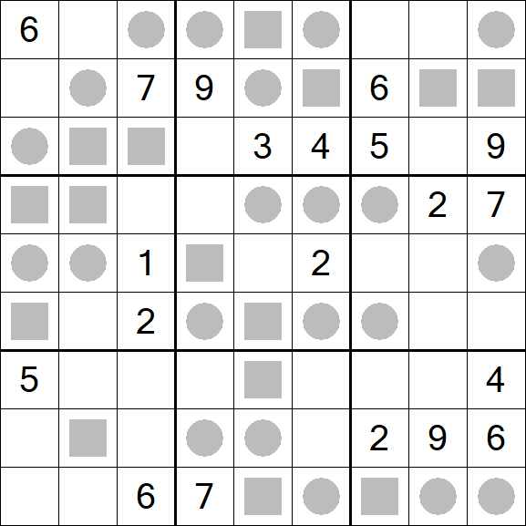 Even-Odd Sudoku - Difficile