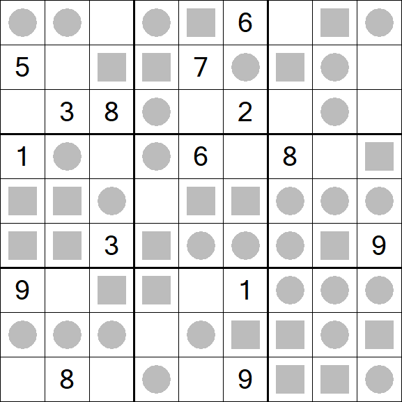 Even-Odd Sudoku - Difficile