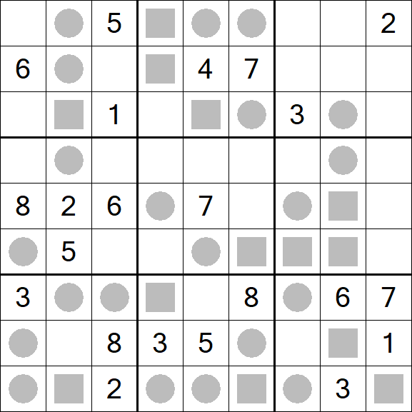 Even-Odd Sudoku - Difficile