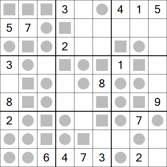 Even-Odd Sudoku - Difficile