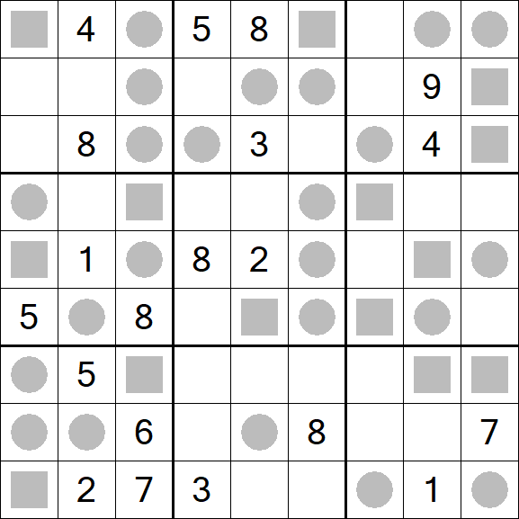 Even-Odd Sudoku - Difficile