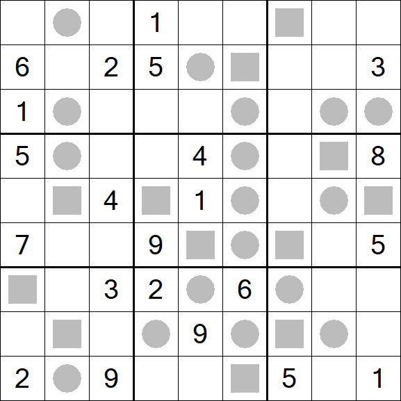 Even-Odd Sudoku - Hard