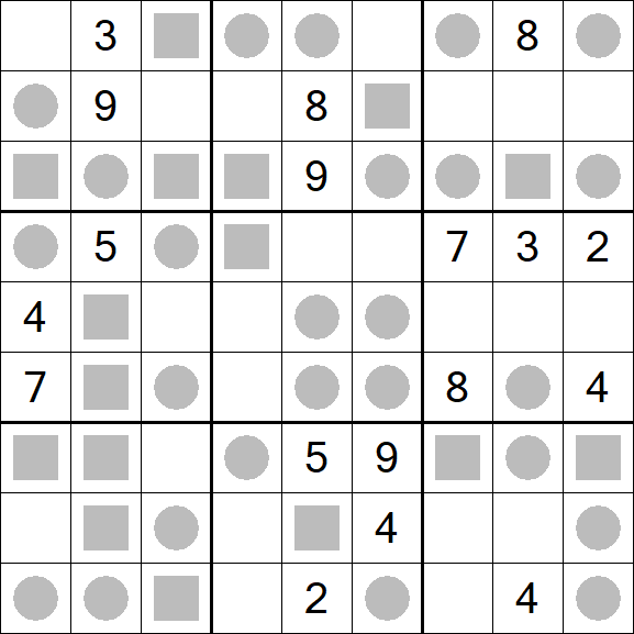 Even-Odd Sudoku - Difficile