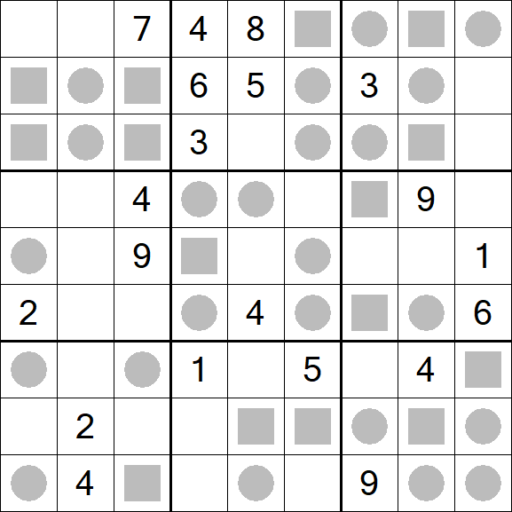 Even-Odd Sudoku - Hard