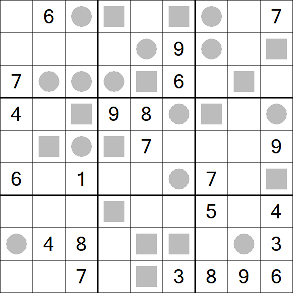 Even-Odd Sudoku - Difficile