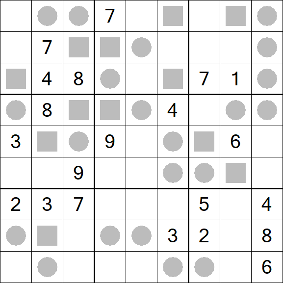 Even-Odd Sudoku - Difficile