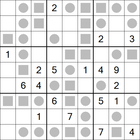 Even-Odd Sudoku - Difficile