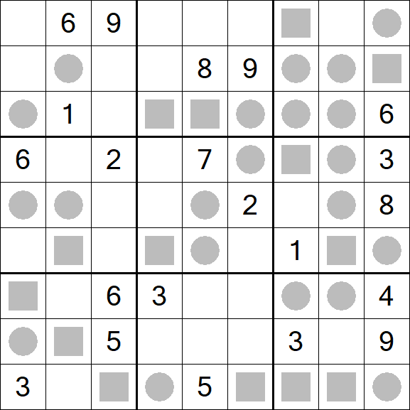 Even-Odd Sudoku - Difficile