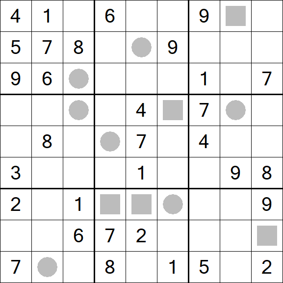 Even-Odd Sudoku - Difficile