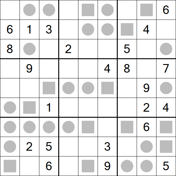Even-Odd Sudoku - Difficile