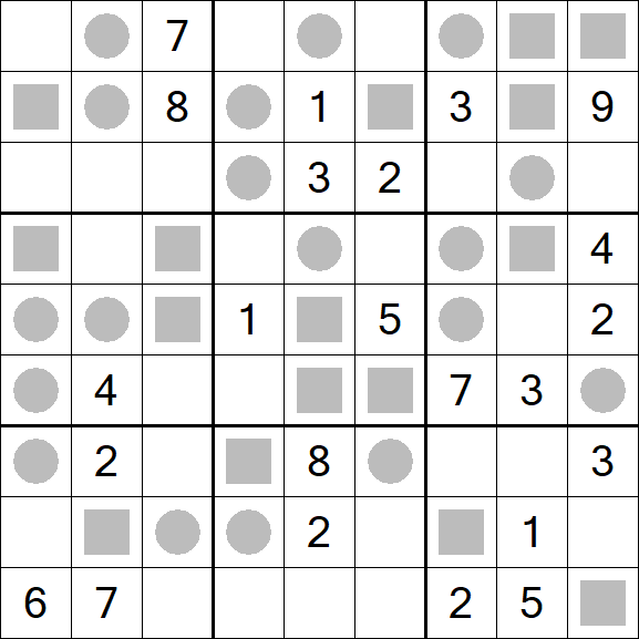 Even-Odd Sudoku - Difficile