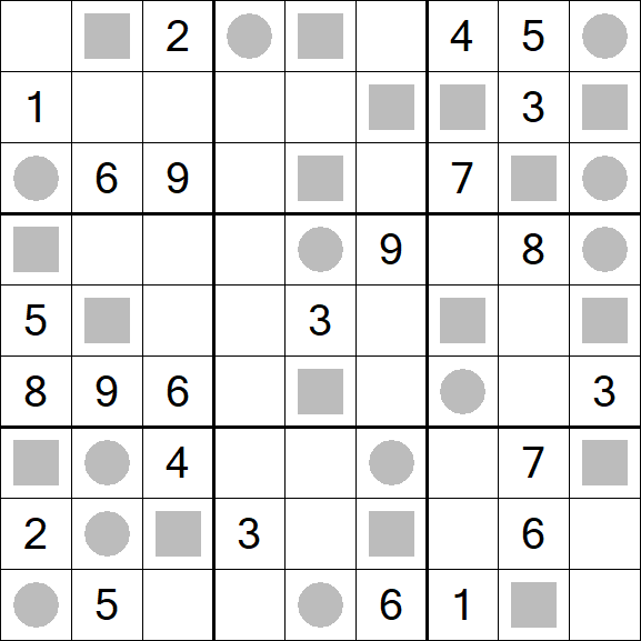 Even-Odd Sudoku - Difficile