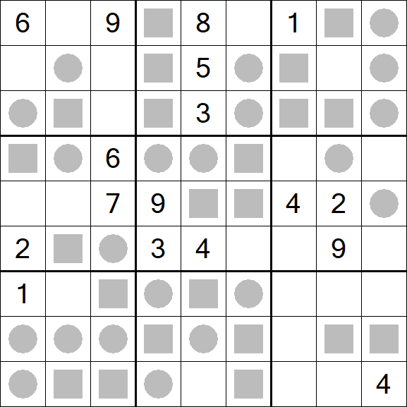 Even-Odd Sudoku - Difficile