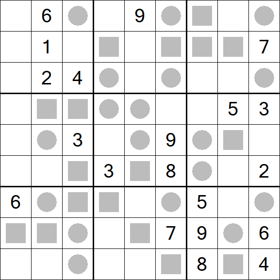 Even-Odd Sudoku - Difficile
