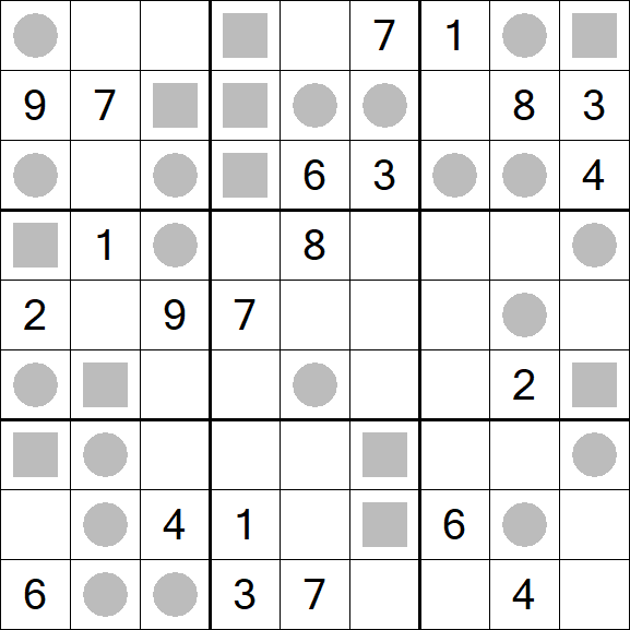 Even-Odd Sudoku - Difficile