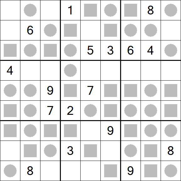 Even-Odd Sudoku - Difficile