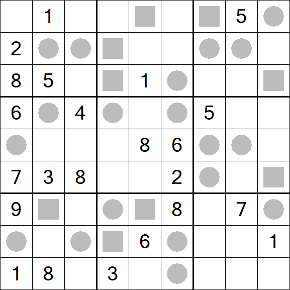 Even-Odd Sudoku - Difficile