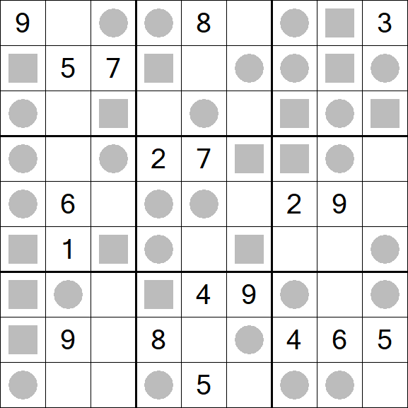 Even-Odd Sudoku - Hard