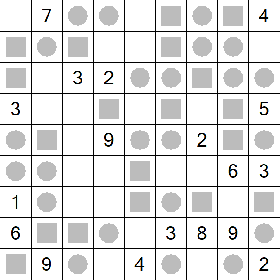 Even-Odd Sudoku - Difficile