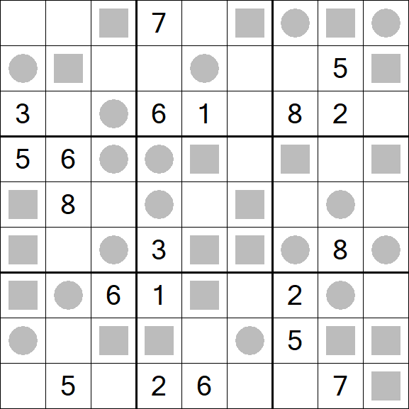 Even-Odd Sudoku - Difficile