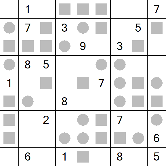 Even-Odd Sudoku - Difficile