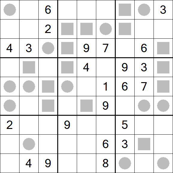 Even-Odd Sudoku - Difficile