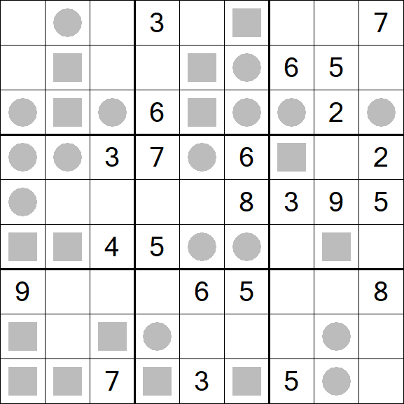 Even-Odd Sudoku - Difficile