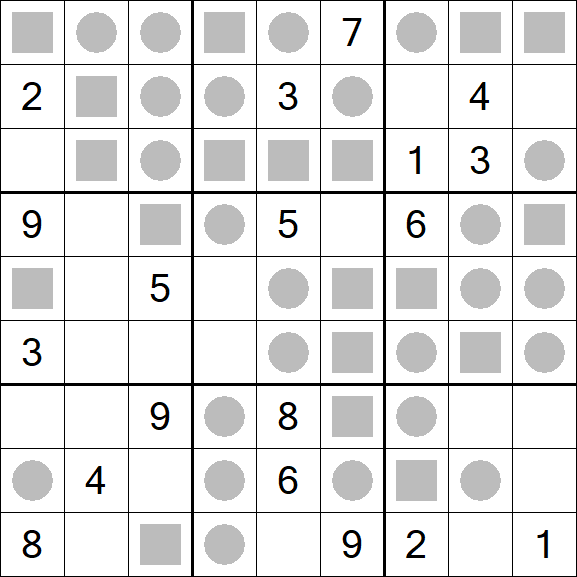 Even-Odd Sudoku - Difficile