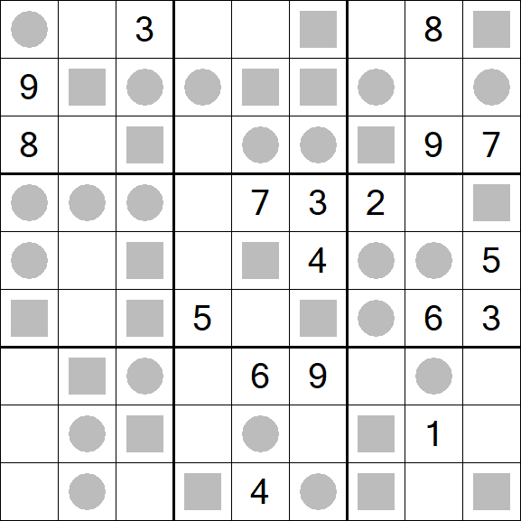 Even-Odd Sudoku - Difficile