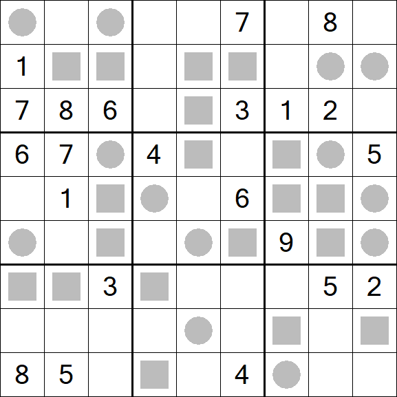 Even-Odd Sudoku - Difficile