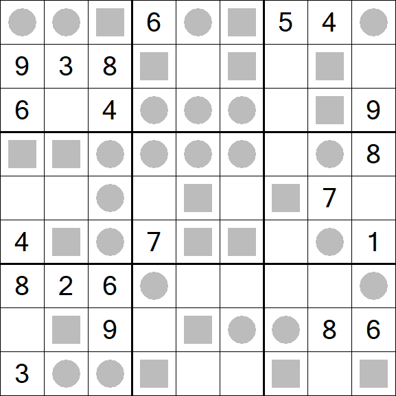 Even-Odd Sudoku - Difficile