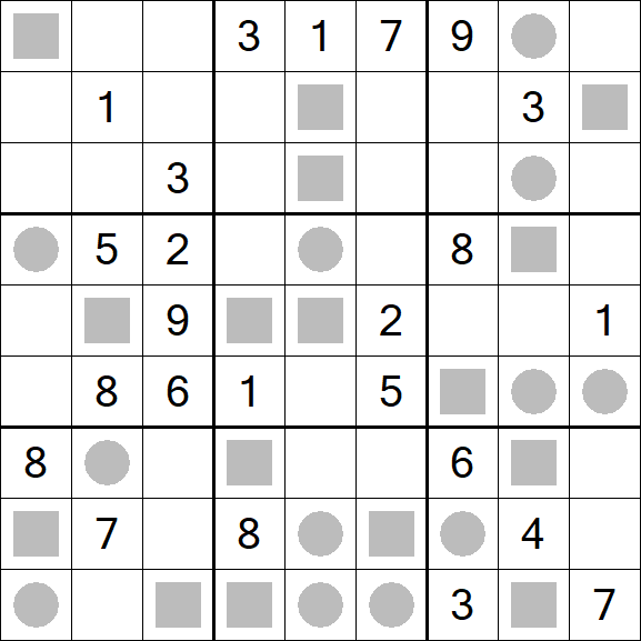 Even-Odd Sudoku - Difficile