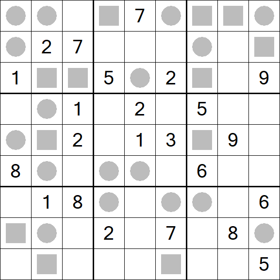 Even-Odd Sudoku - Difficile