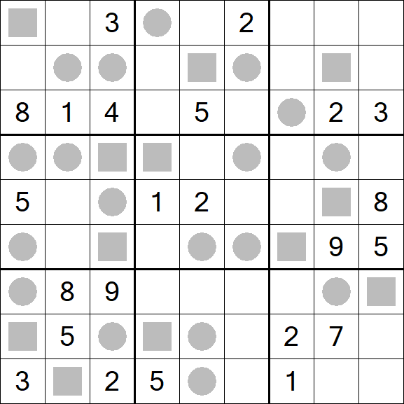Even-Odd Sudoku - Difficile