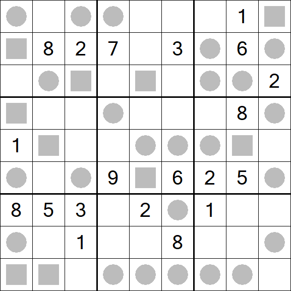 Even-Odd Sudoku - Difficile