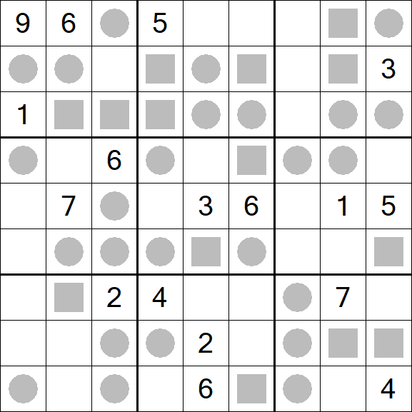 Even-Odd Sudoku - Difícil