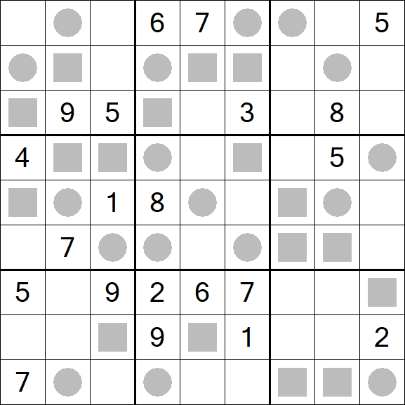 Even-Odd Sudoku - Difficile