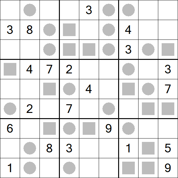 Even-Odd Sudoku - Difficile