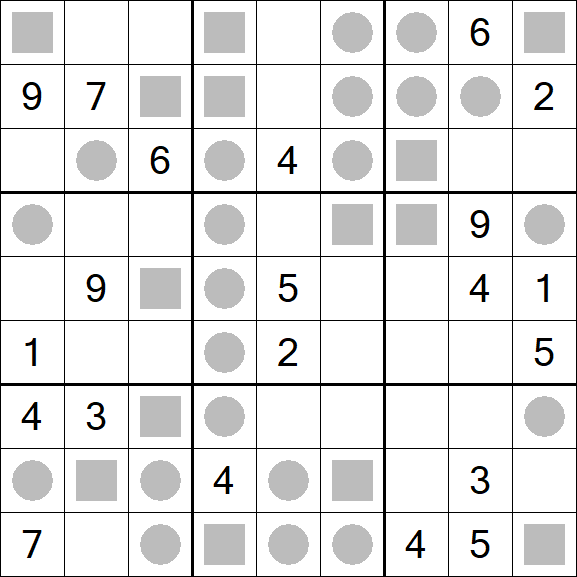 Even-Odd Sudoku - Hard